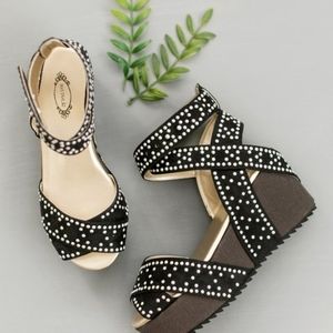 Black Odette Sandal